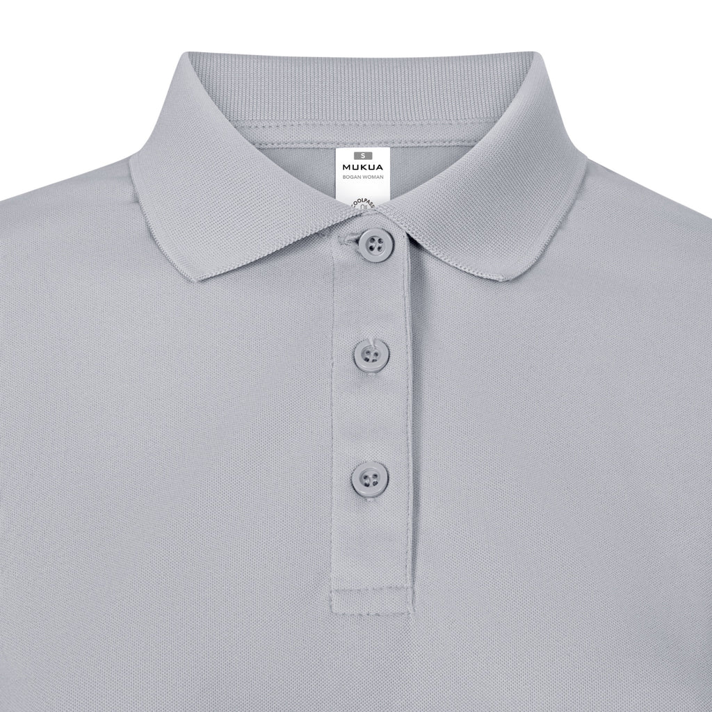 Bogan Woman - Polo Mujer Manga Corta 160 - Ultimate Grey