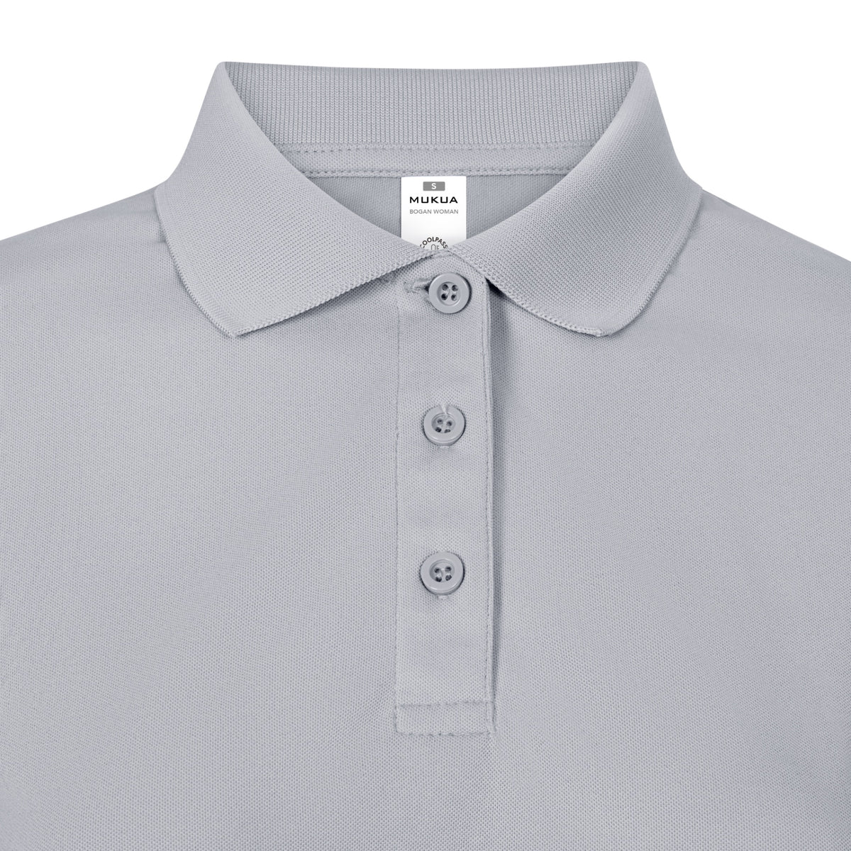 Bogan Woman - Polo Mujer Manga Corta 160 - Ultimate Grey