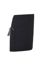 Delantal Corto Canvas Bicolor - Negro + Gris