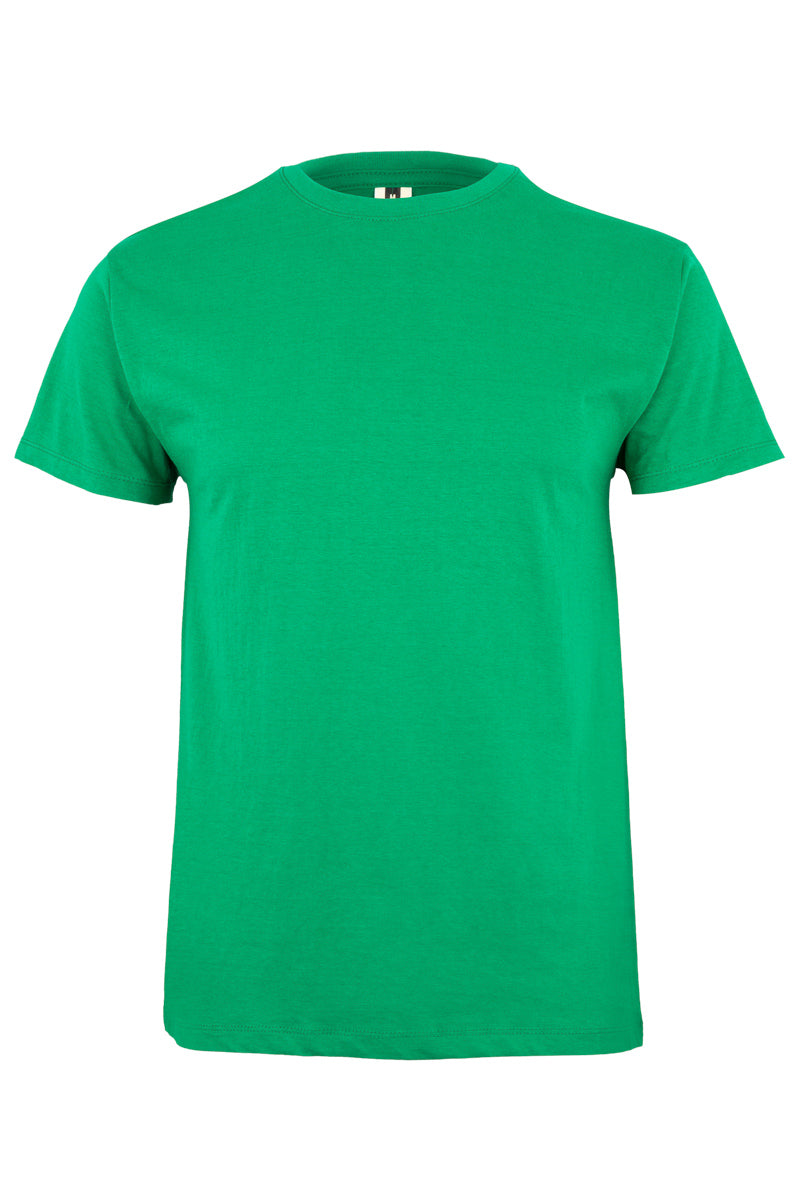 Camiseta unisex apparel-pulse-store-9lnab Melbourne de manga corta en color verde kelly, 100% algodón ring-spun.