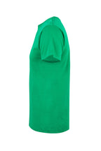 Camiseta unisex apparel-pulse-store-9lnab Melbourne de manga corta en color verde kelly, 100% algodón, vista lateral