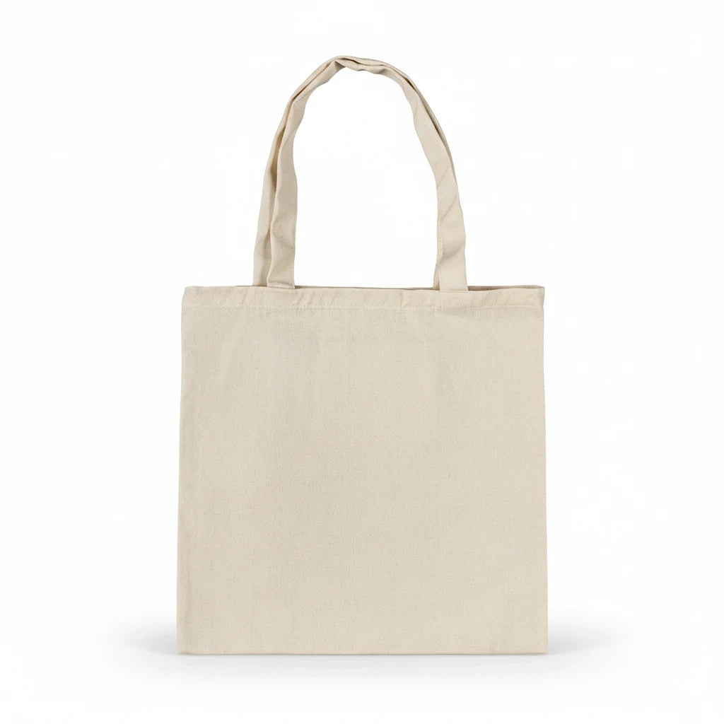 Totebag de manta color beige de apparel-pulse-store-9lnab, ideal para personalización con DTF textil