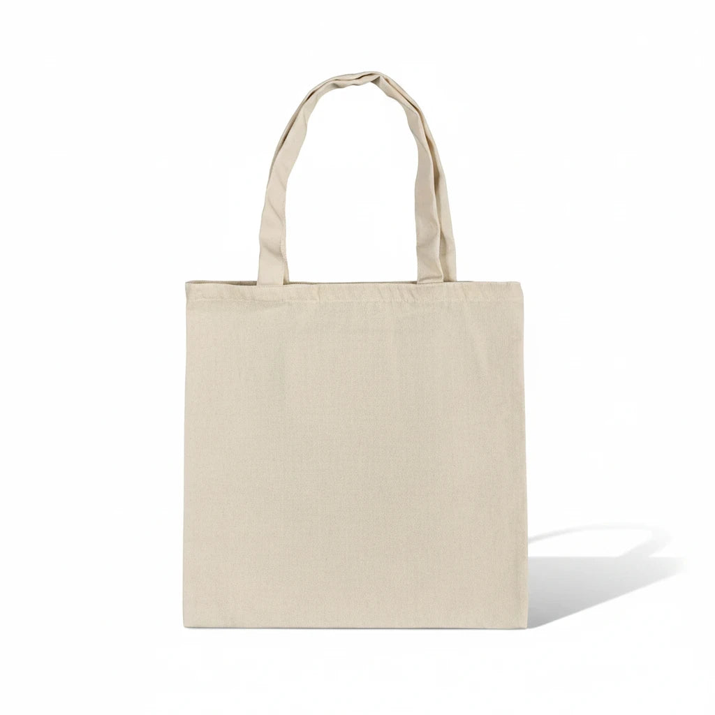 Totebag de manta color beige de apparel-pulse-store-9lnab, ideal para personalización con DTF textil