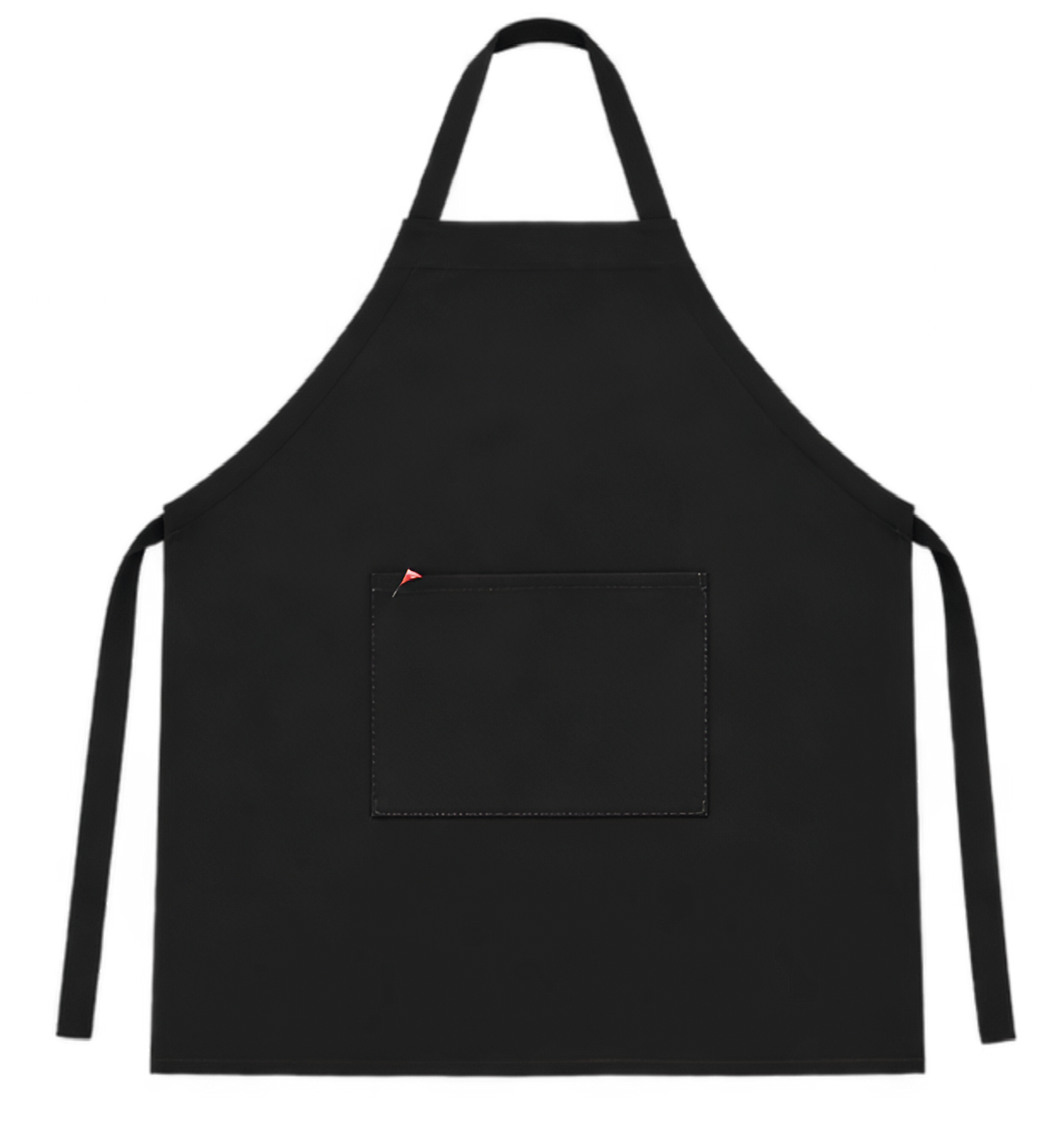 Negro - vista plana (personalización Zakeke)
